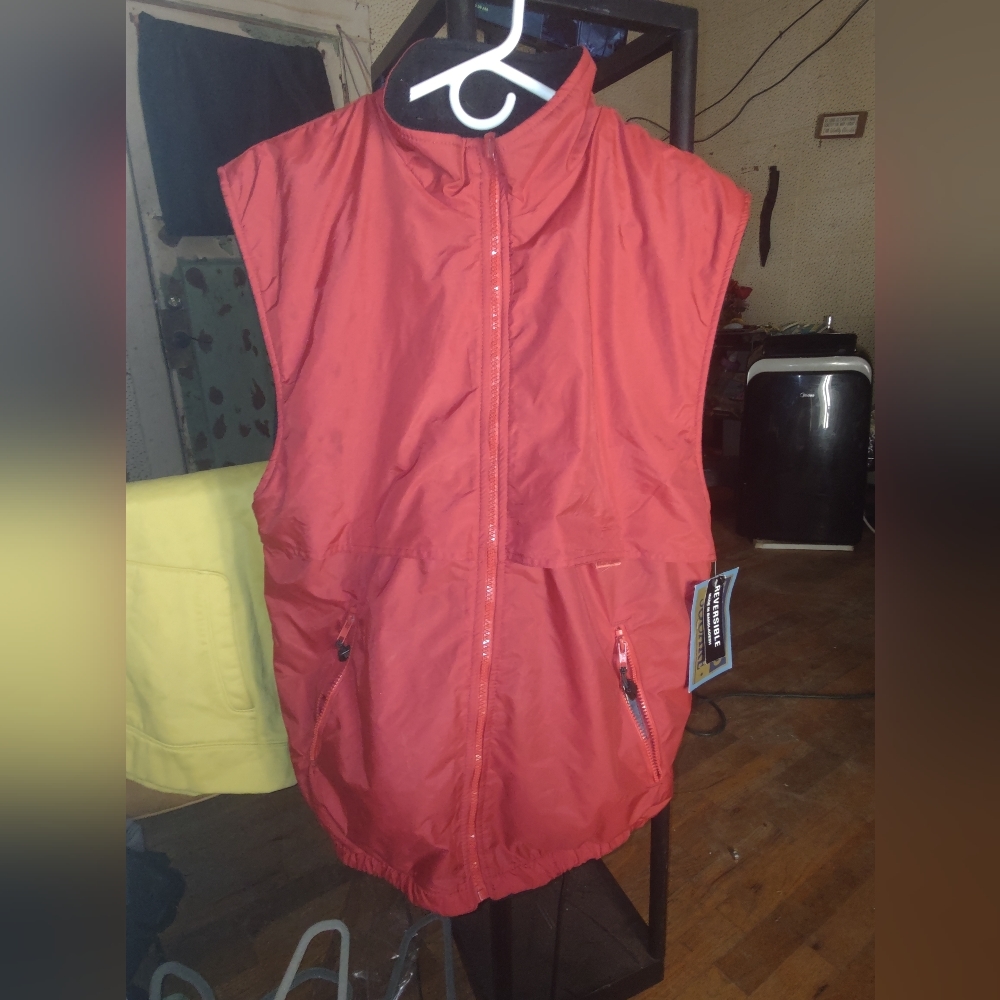 . large Harvard square sweater vest
